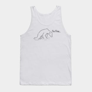 Starving Polar Bear Tank Top